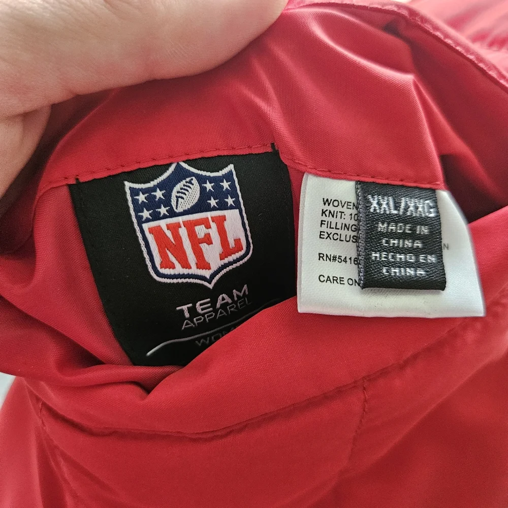 NWT NFL Atlanta Falcons Reversible Vest - Picture 7 of 7